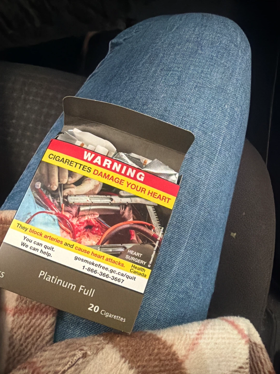 Platinum Full Cigarettes - 14 Count