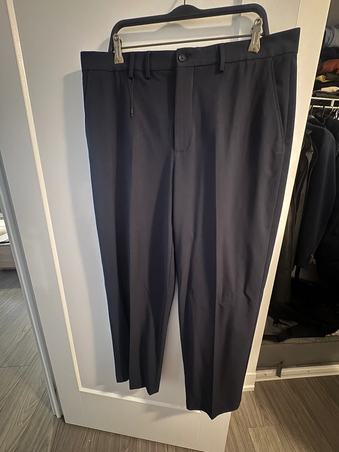 Zara Men's Dress Pants Navy Blue EUR 46 USA 36