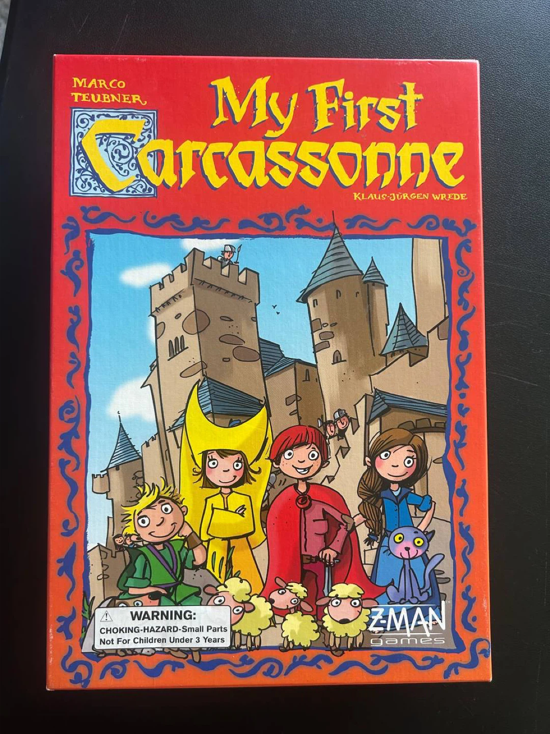 My First Carcassonne Board Game Like-new condition
