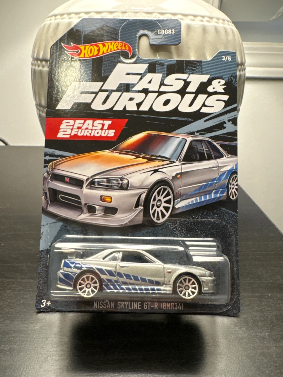 Hot Wheels Fast & Furious Nissan Skyline GT-R BNR34