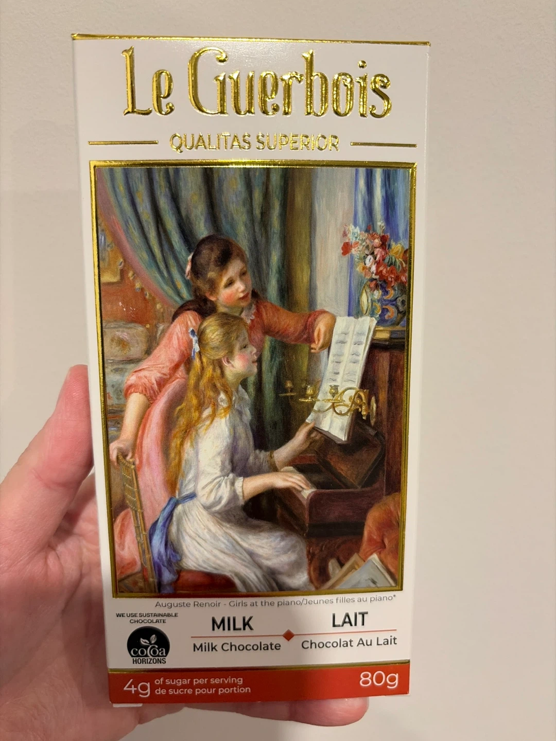 Le Guerbois Milk Chocolate Bar 80g