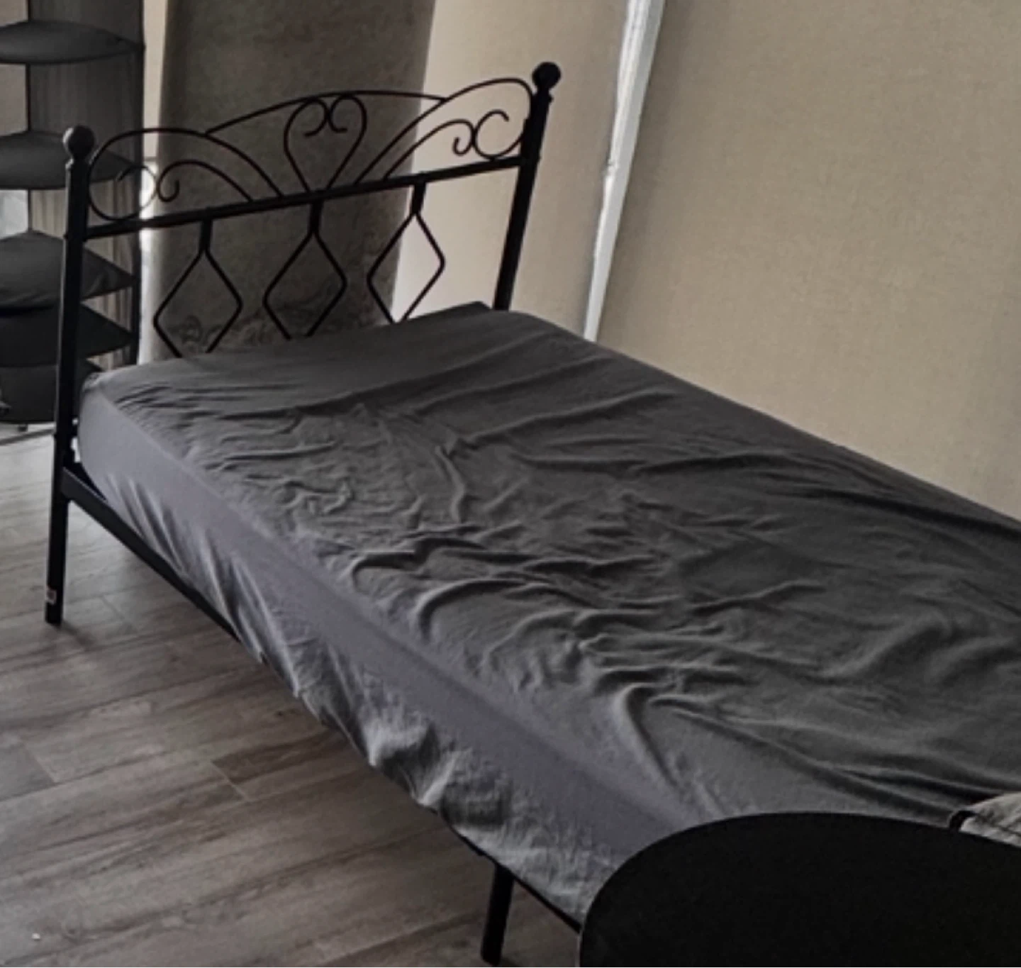 Black Metal Twin Bed Frame