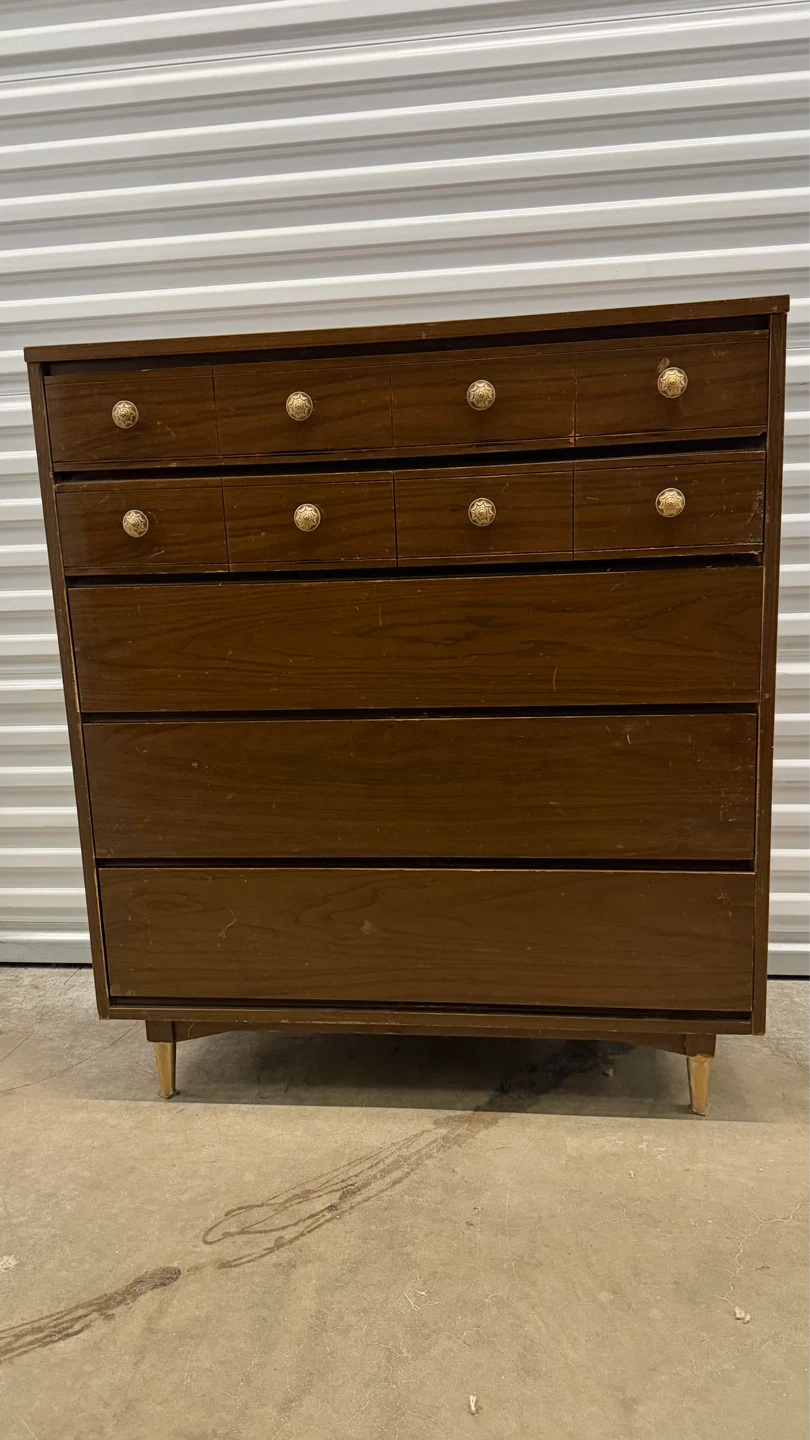 KROEHLER Mid-Century Modern 5 Drawer Dresser