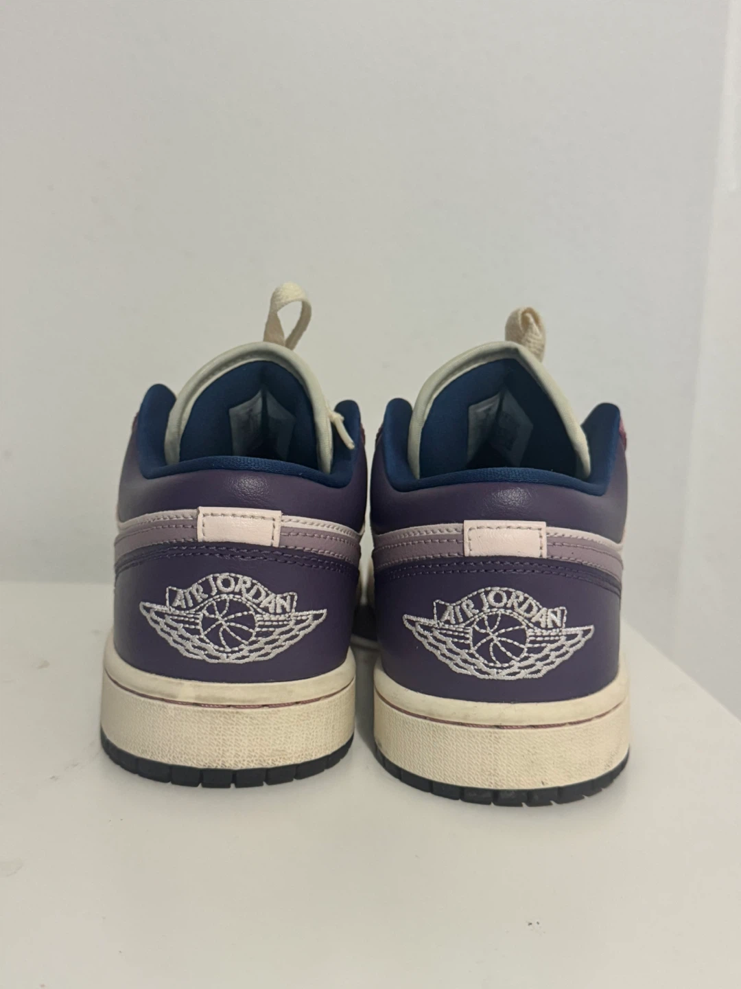 Womens Jordan 1 low ‘Pastel Plum’ (8US womens) - photo 2