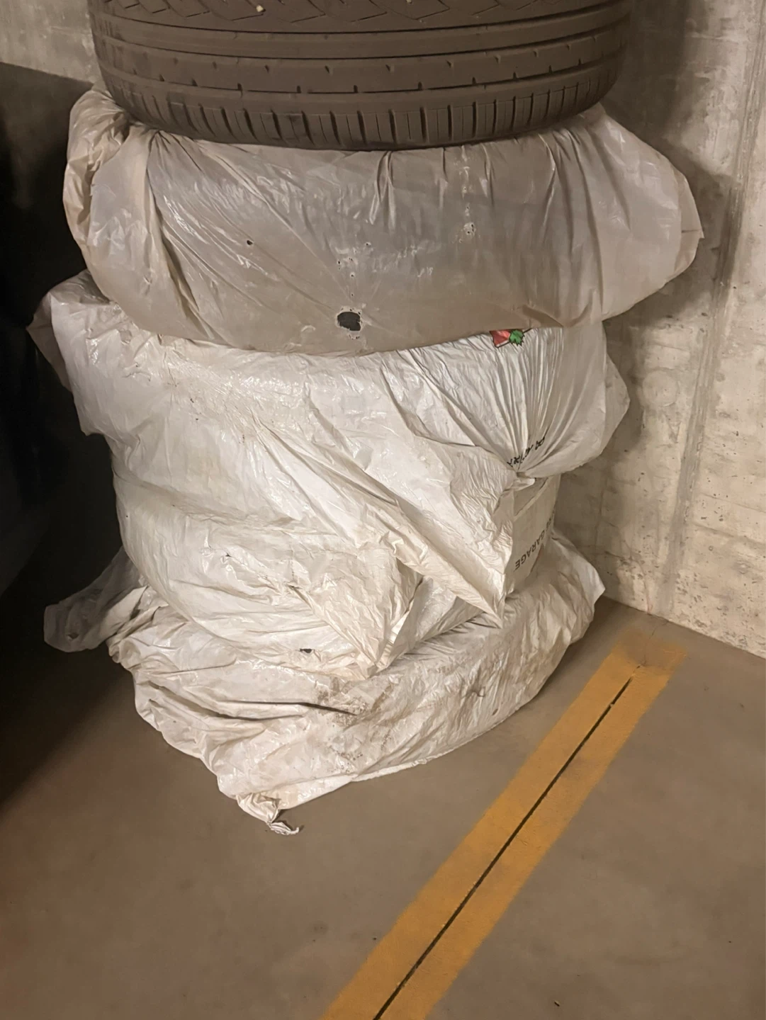 Stack of tires