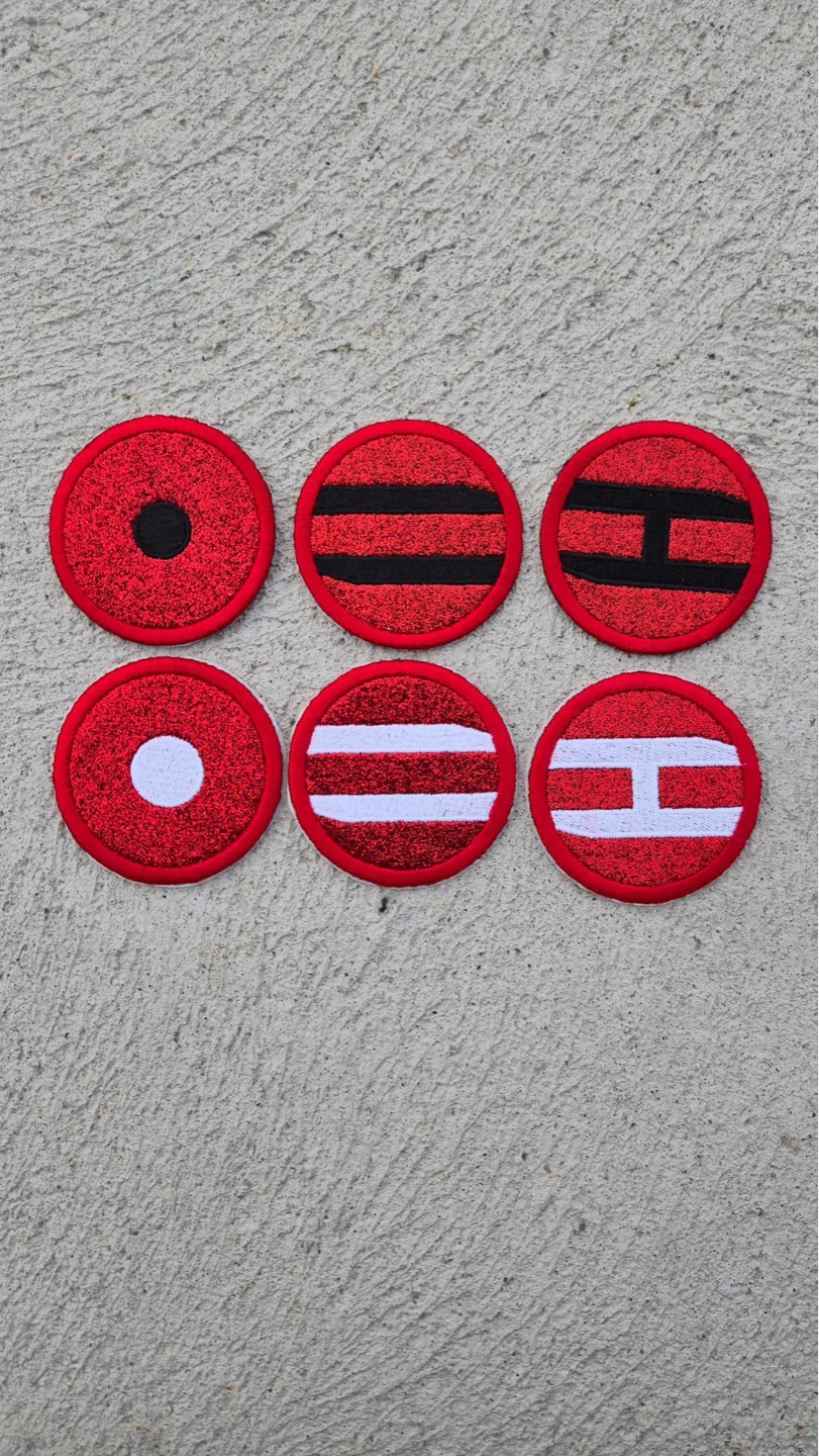 BTS Arirang Iron on glitter Patches