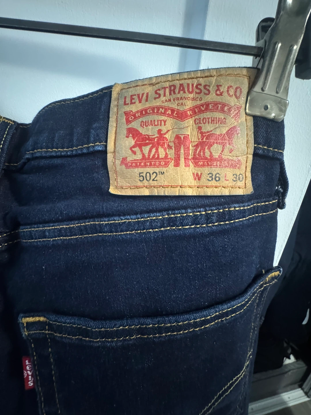 Levi Strauss & Co. 502 Regular Taper Jeans W36 L30 - photo 2