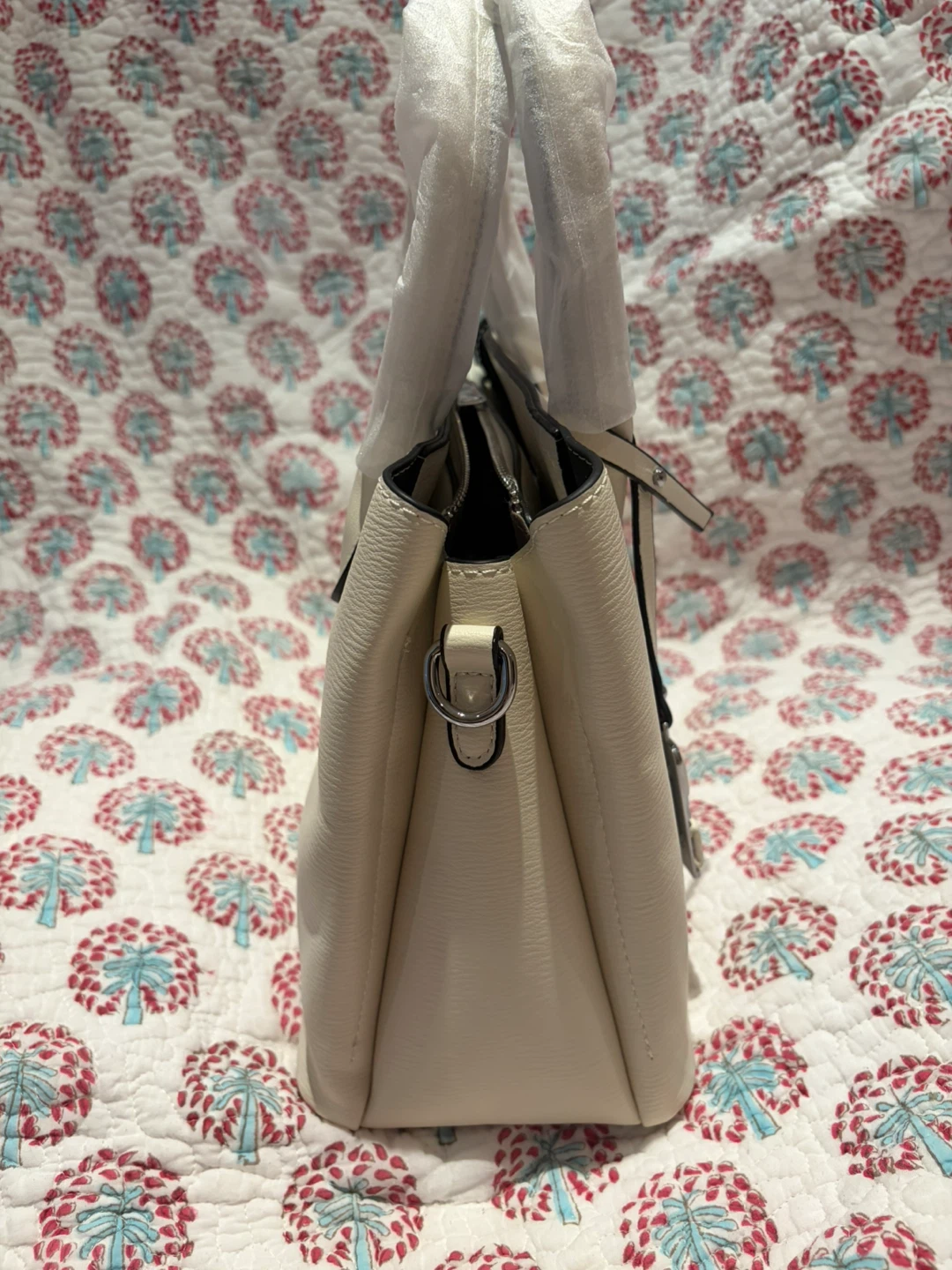 👜 NEW Elegant Cream Leather Crossbody and Tote Bag - photo 2