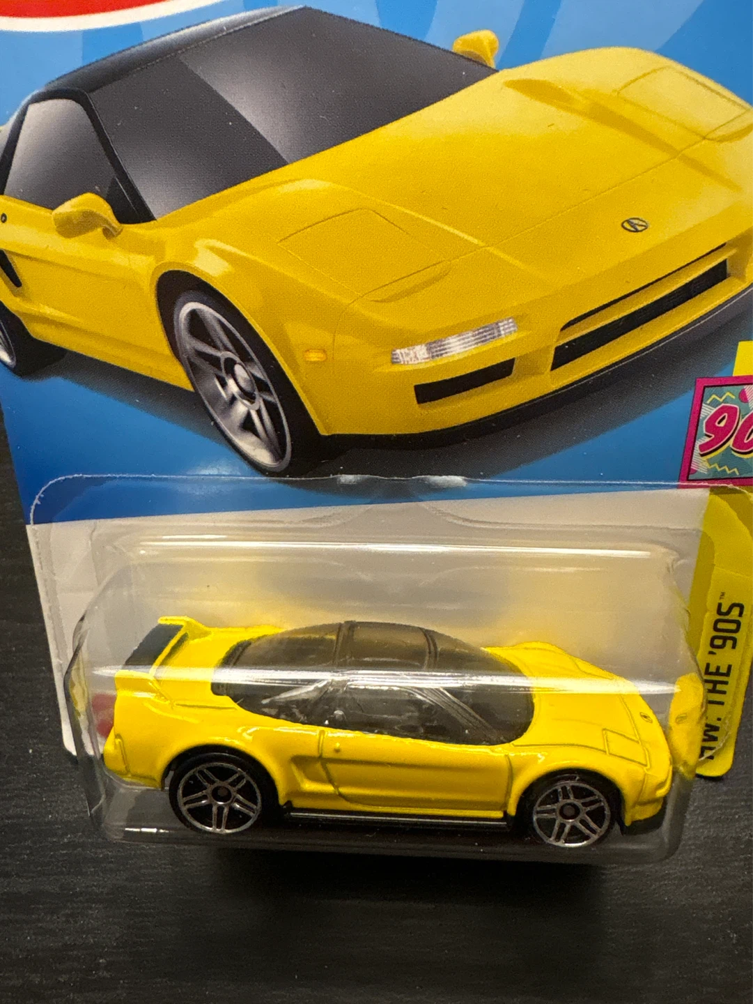 Hot Wheels Honda NSX The '90s Yellow
