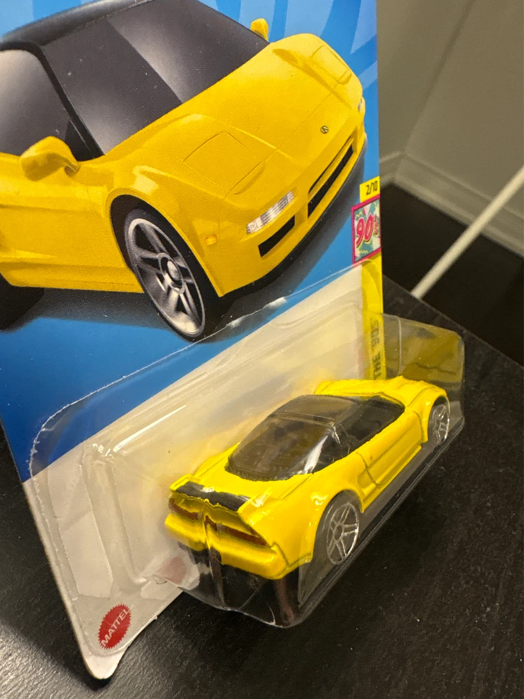 Hot Wheels Honda NSX The '90s Yellow - photo 4