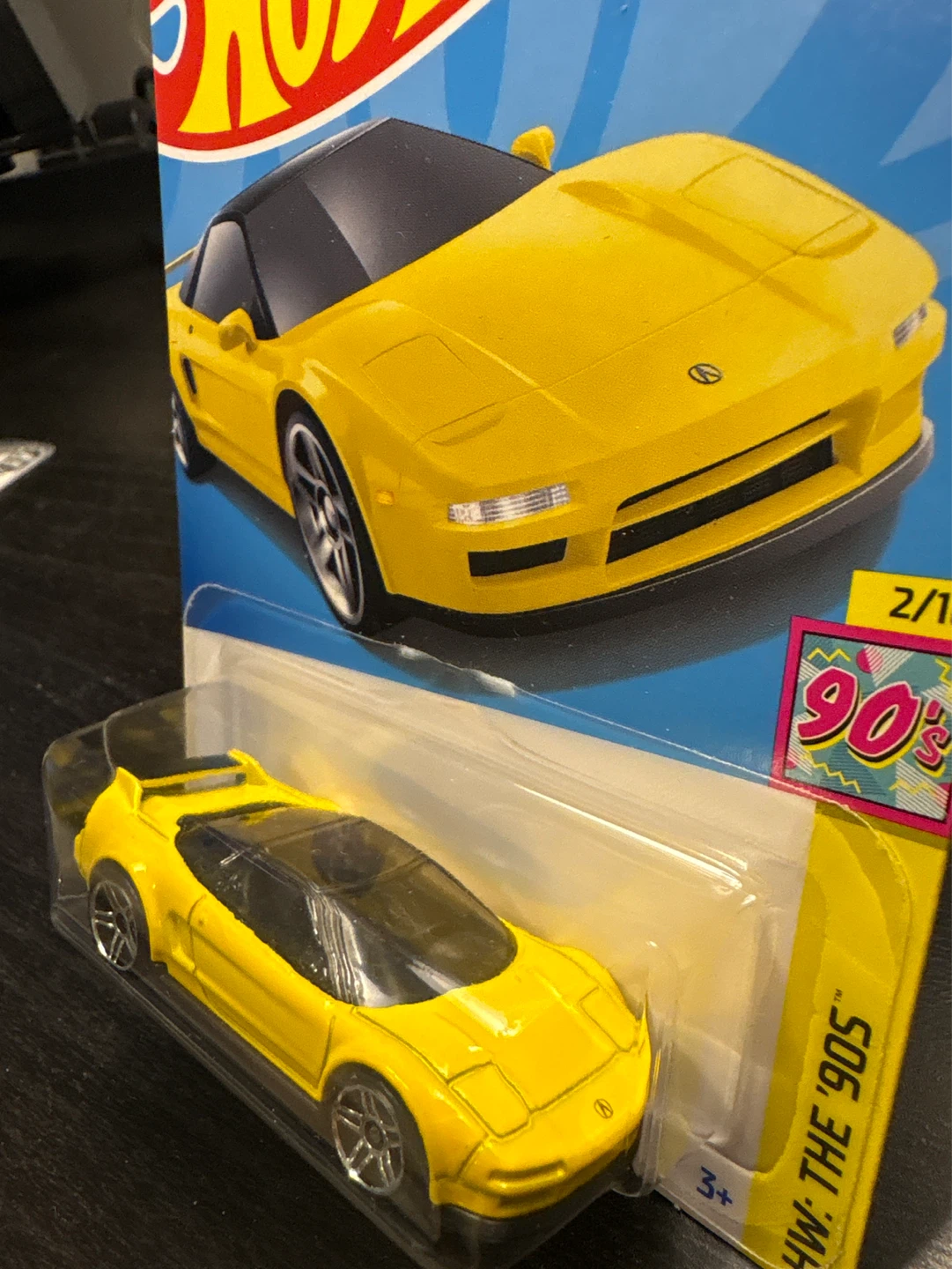 Hot Wheels Honda NSX The '90s Yellow - photo 3