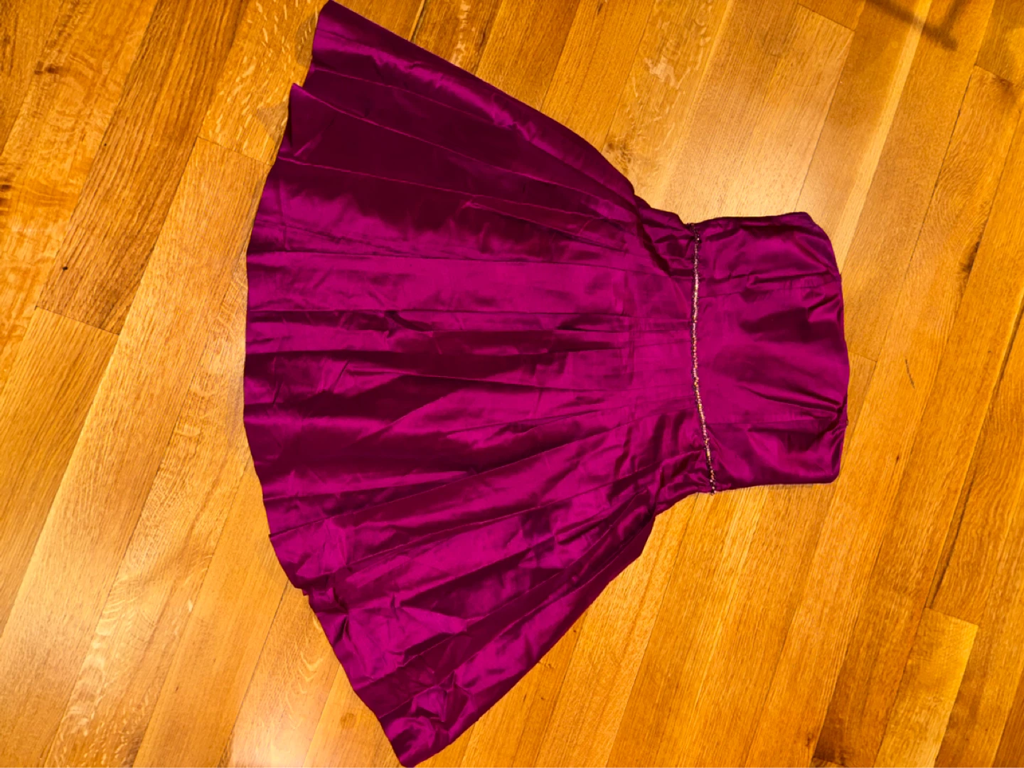 Lauren Ralph Lauren Strapless Beaded Dress - Sz 8