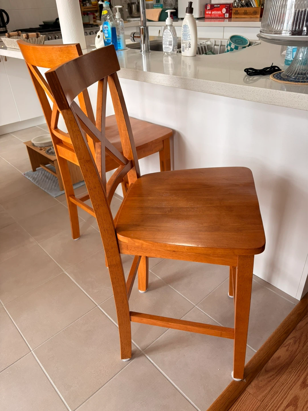 Wooden Bar Stools (Set of 2) - photo 4