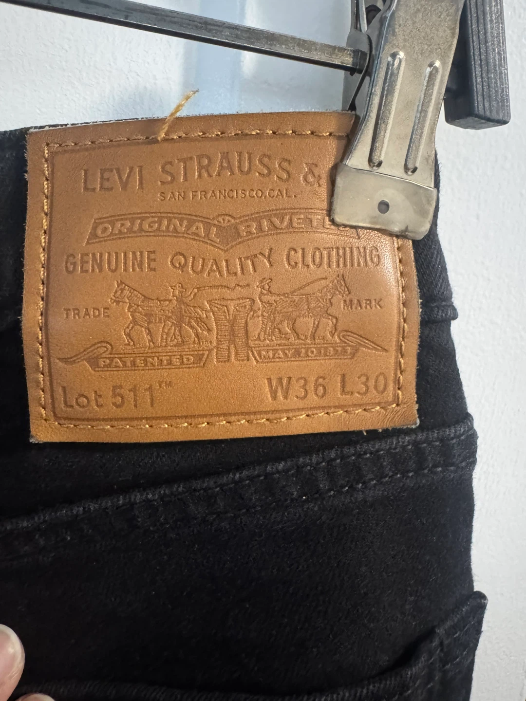 Levi's 511 W36 L30 Black Jeans - photo 3