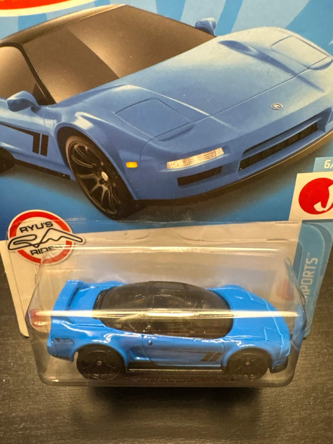 Hot Wheels '90 Acura NSX - Blue