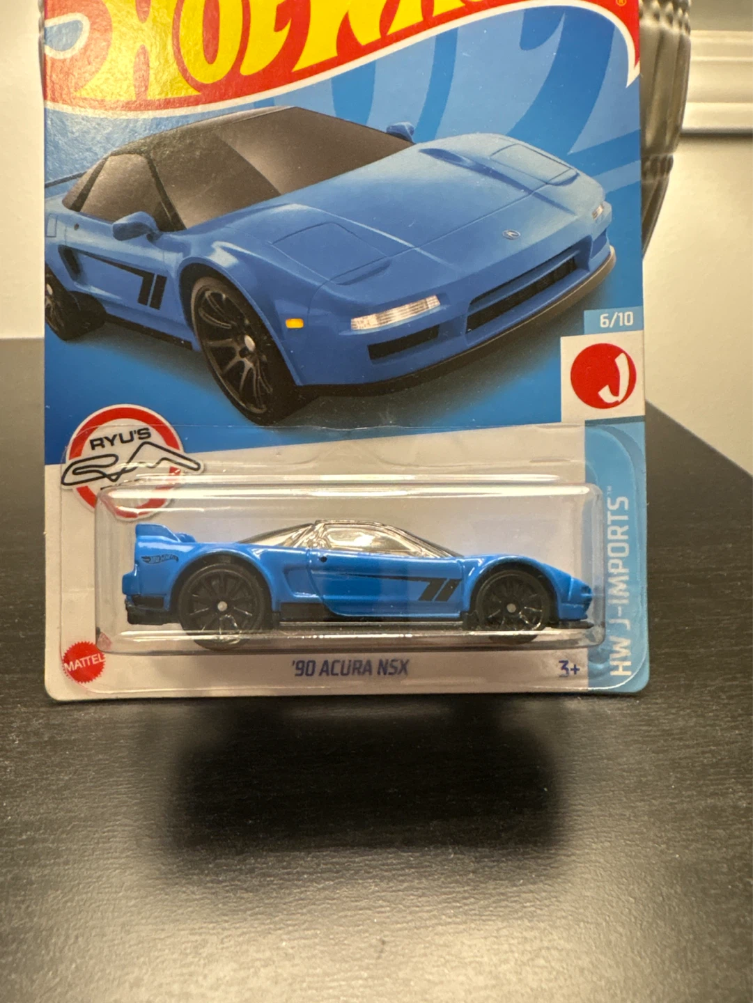 Hot Wheels '90 Acura NSX - Blue - photo 2