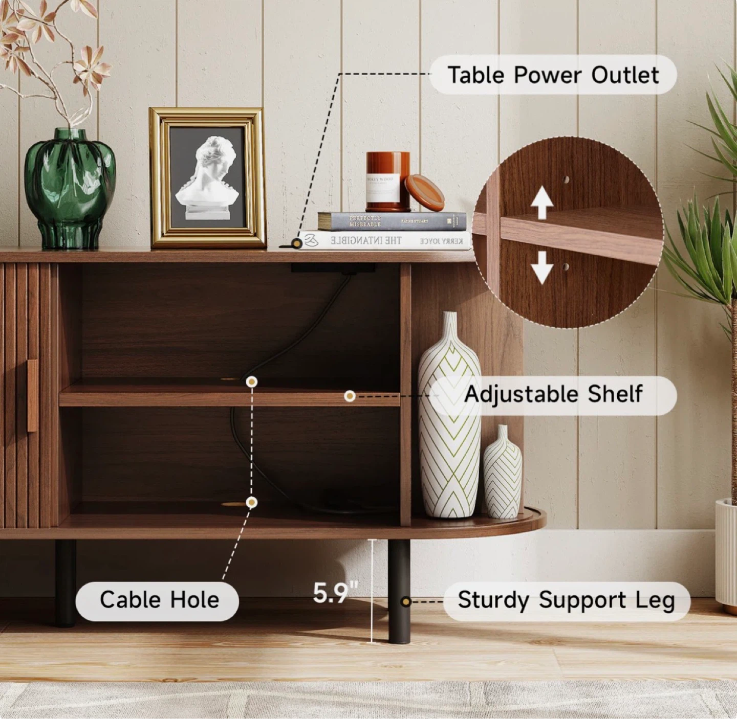 Modern TV Stand / Media Console - photo 4