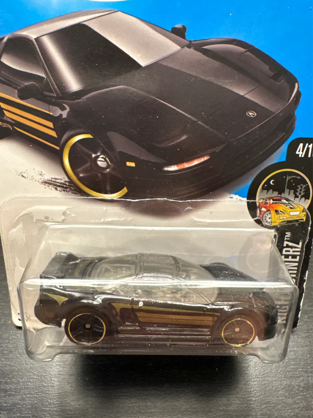 Hot Wheels '90 Acura NSX Nightburnerz Die-Cast Car