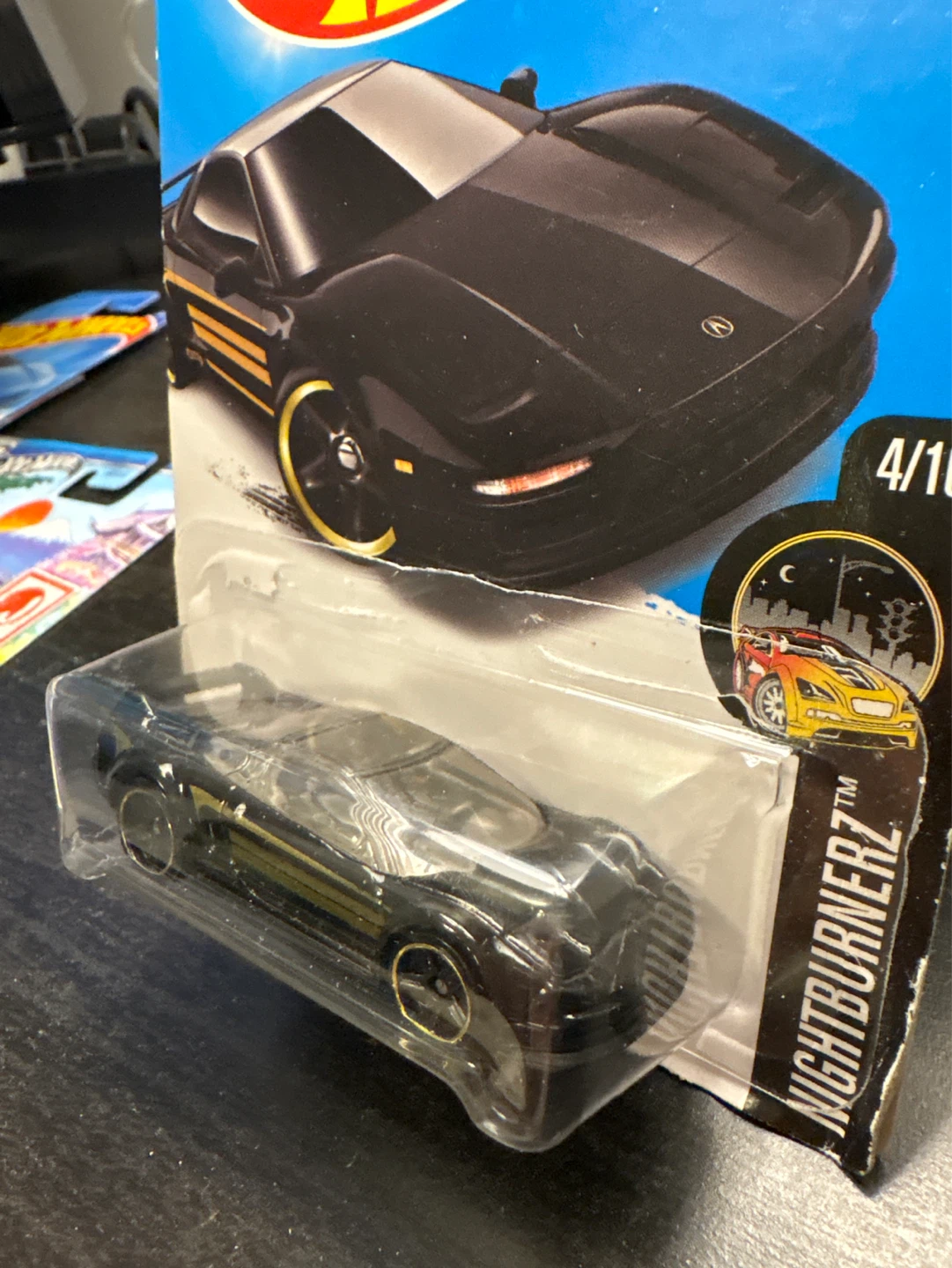 Hot Wheels '90 Acura NSX Nightburnerz Die-Cast Car - photo 3