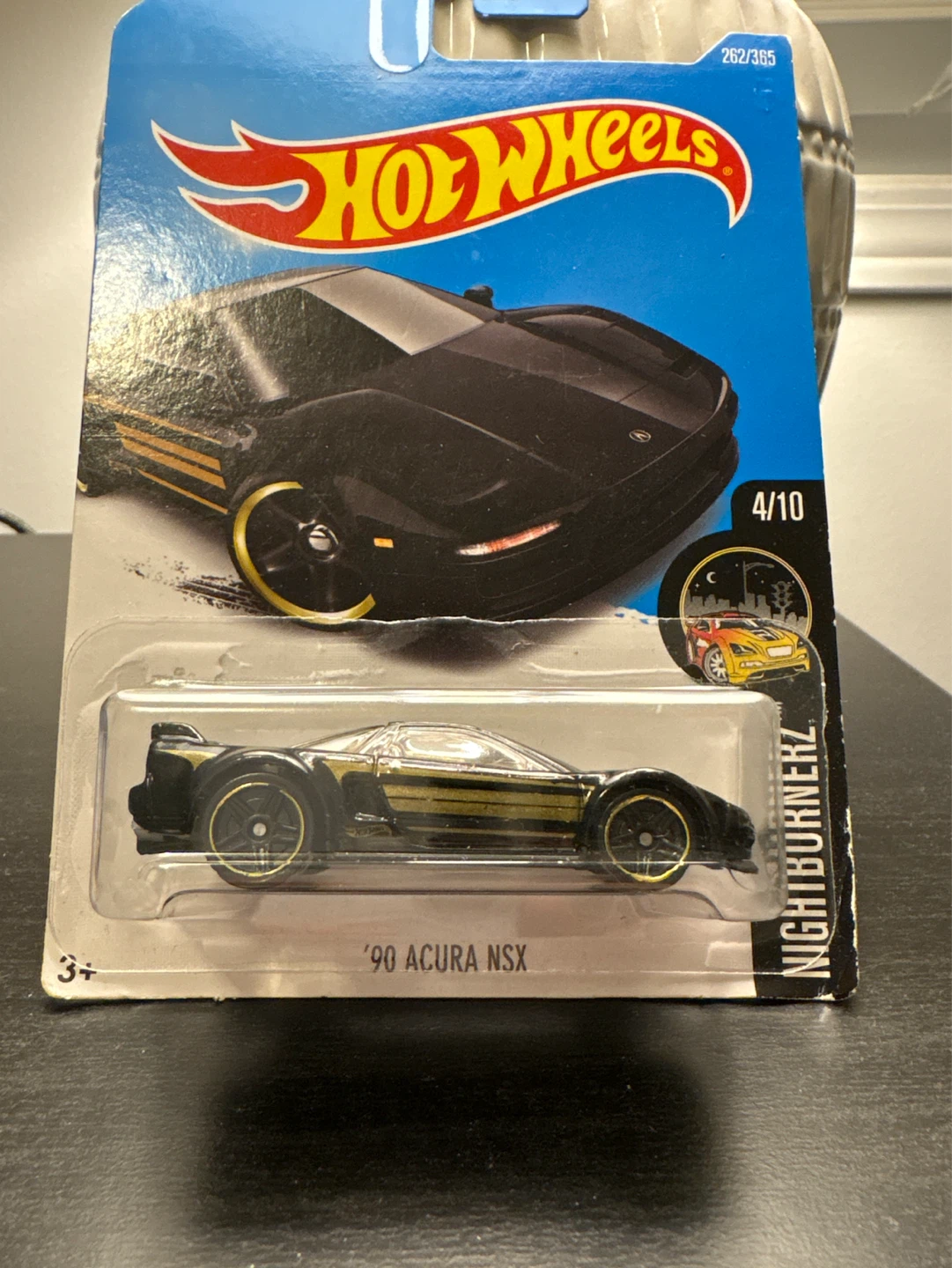 Hot Wheels '90 Acura NSX Nightburnerz Die-Cast Car - photo 2