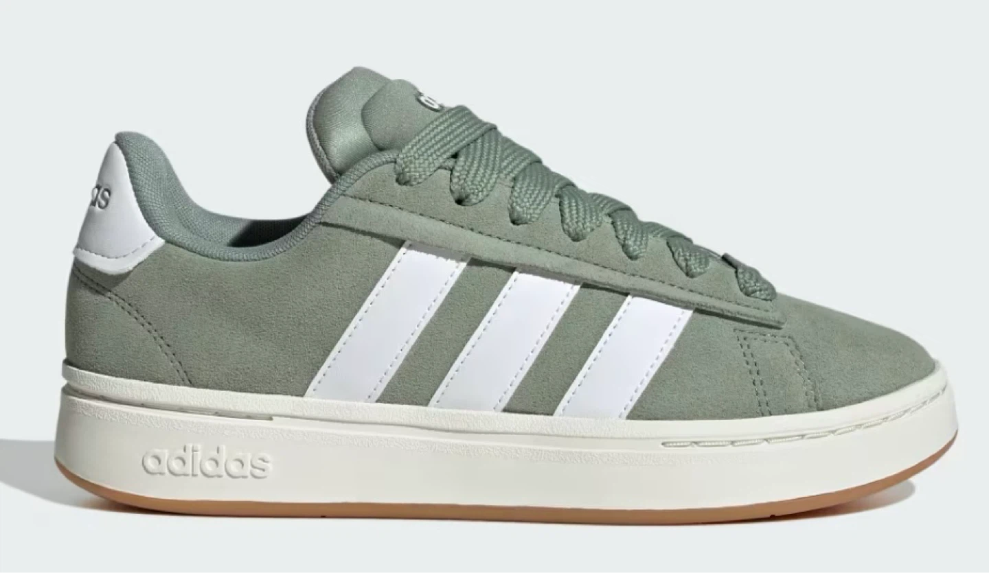 Adidas Grand Court Shoes - Sage Green