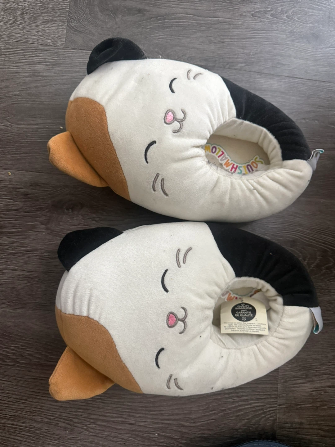 Squishmallows Cat Slippers Size