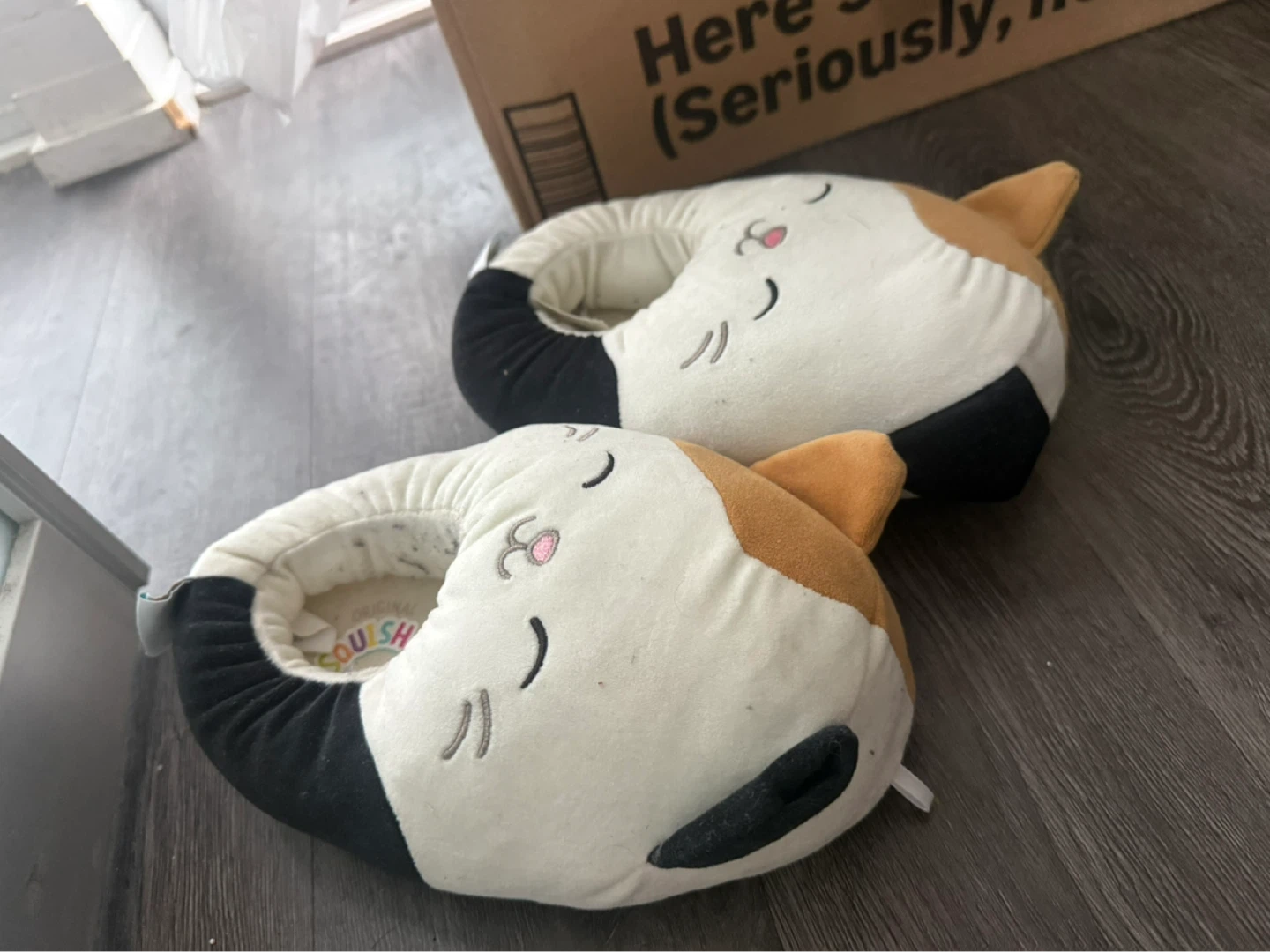 Squishmallows Cat Slippers Size - photo 2
