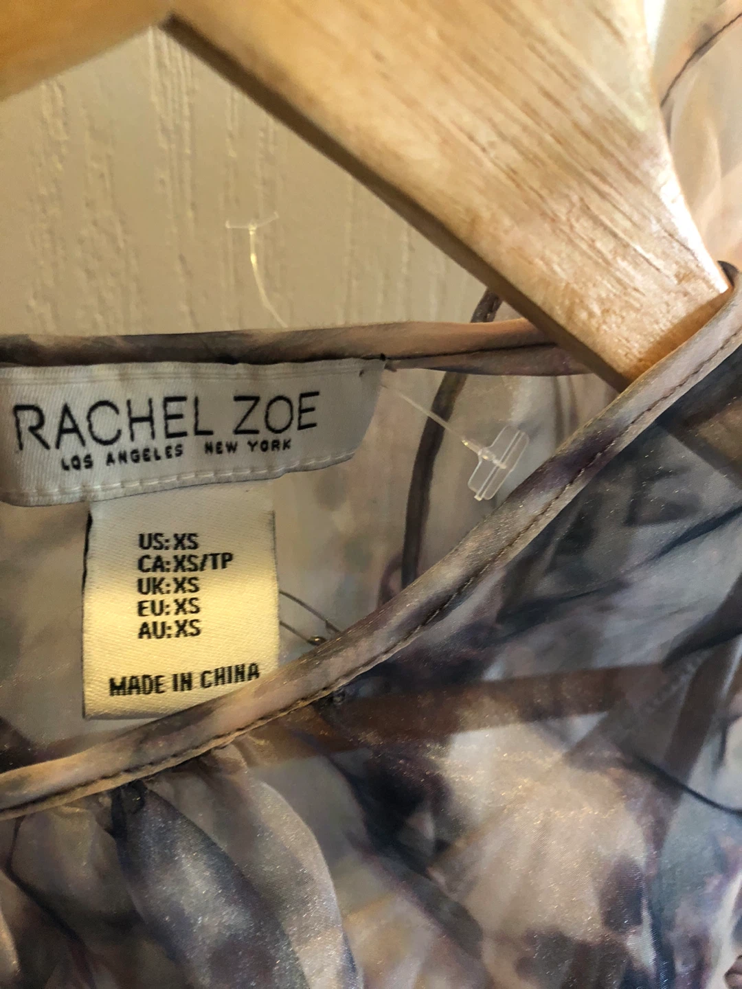 New Rachel Zoe Sheer Ruffle Blouse - XS