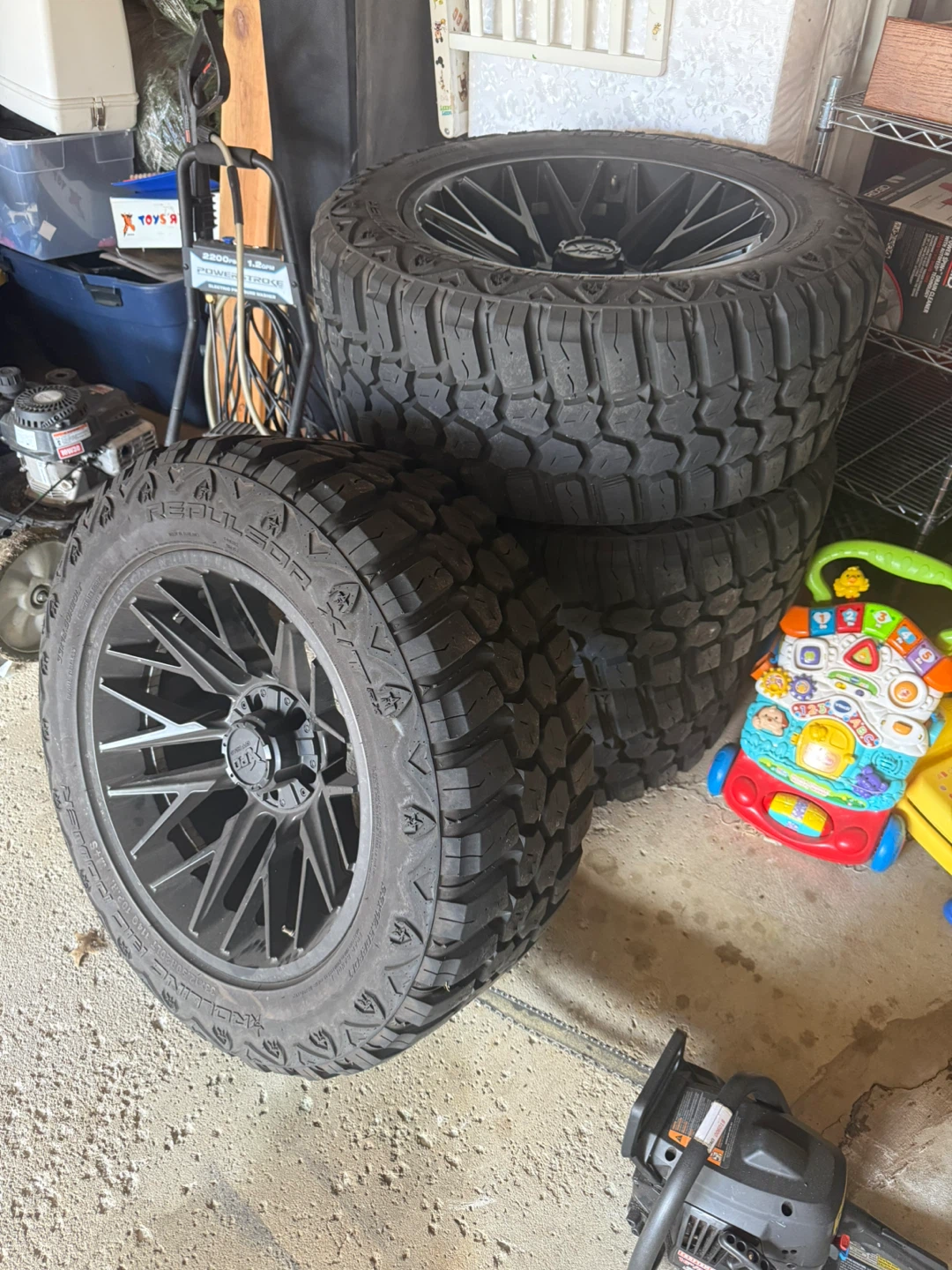 Fuel Off-Road Gripper M/T Tires with RBP Wheels - Set of 4 - photo 4