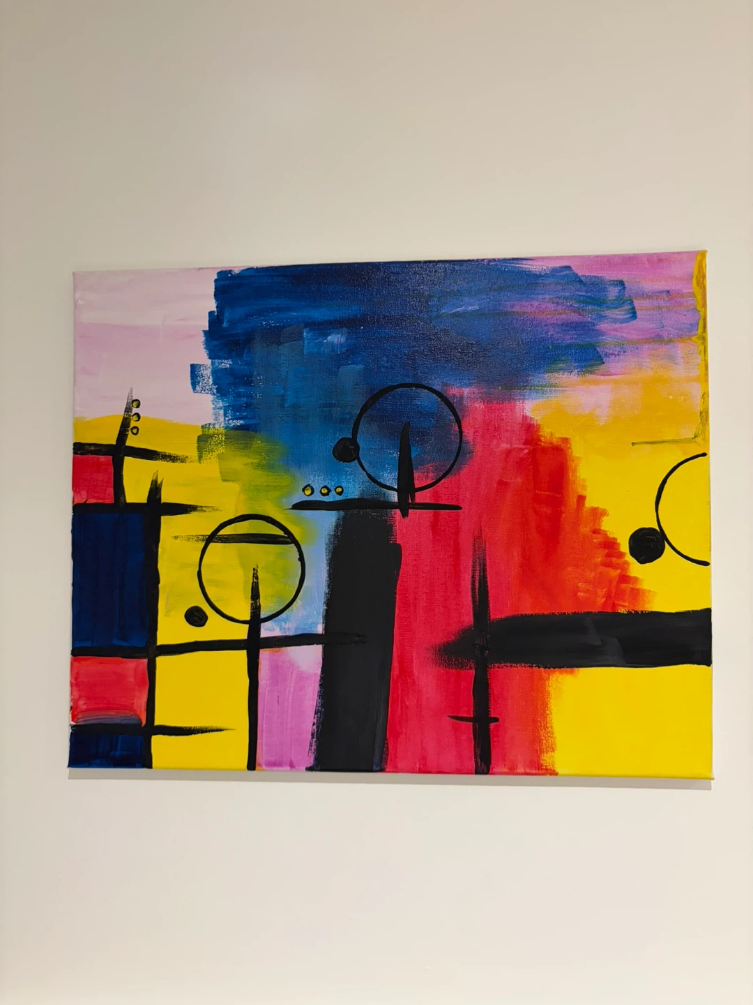 Abstract Canvas Painting - photo 2
