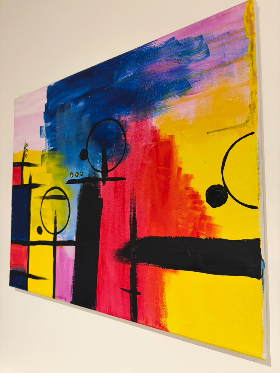 Abstract Canvas Painting