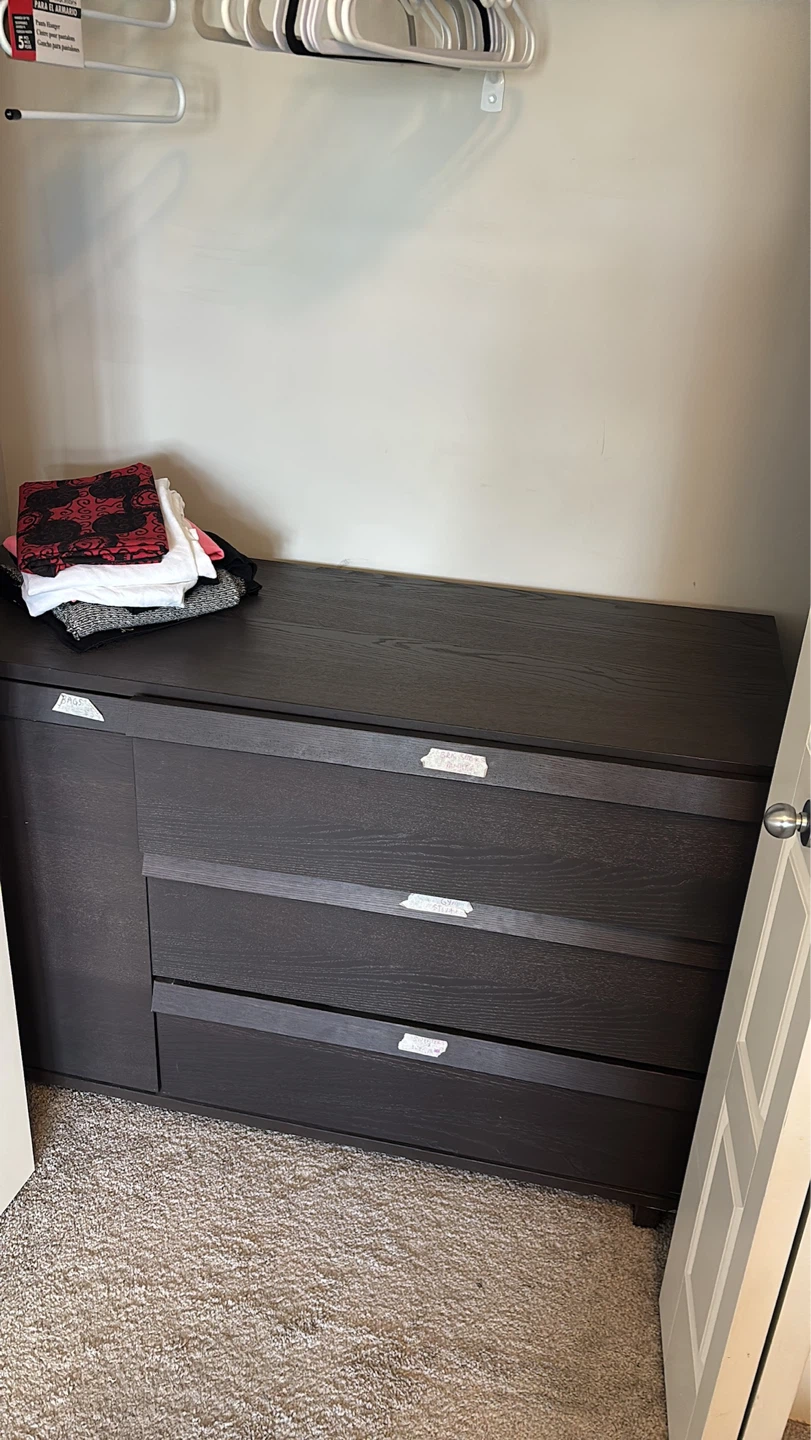 Dark Wood Dresser