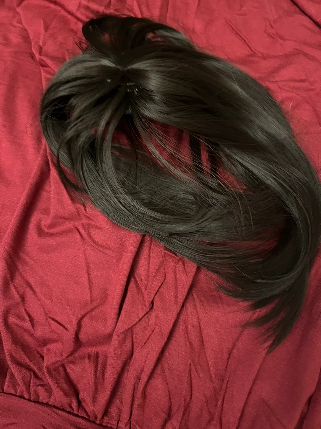 Dark Brown Hair Topper Clip-in - photo 4