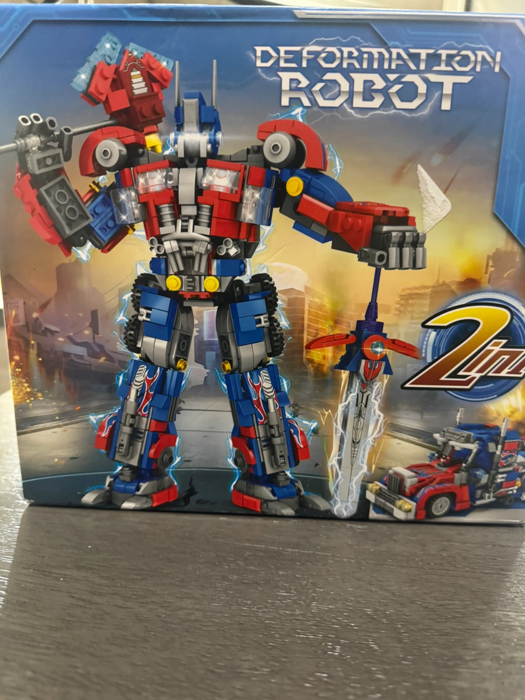 Deformation Robot Building Blocks Toy - photo 4