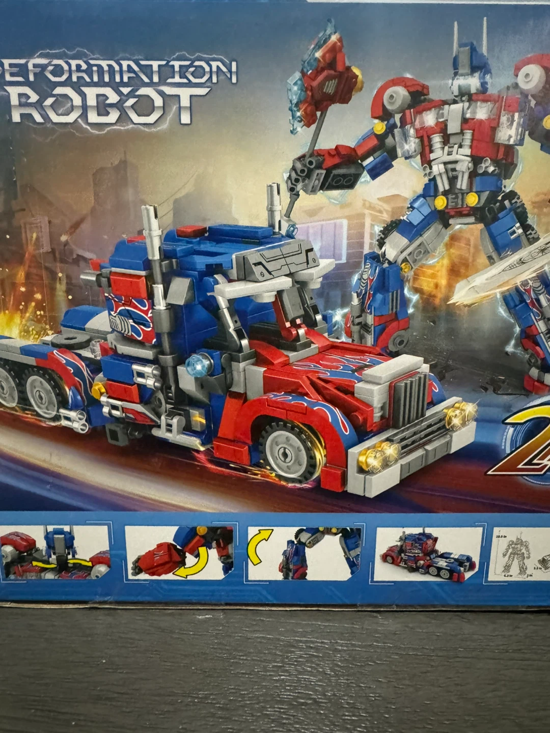 Deformation Robot Building Blocks Toy - photo 2