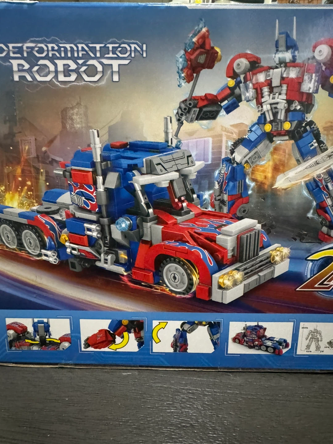 Deformation Robot Building Blocks Toy