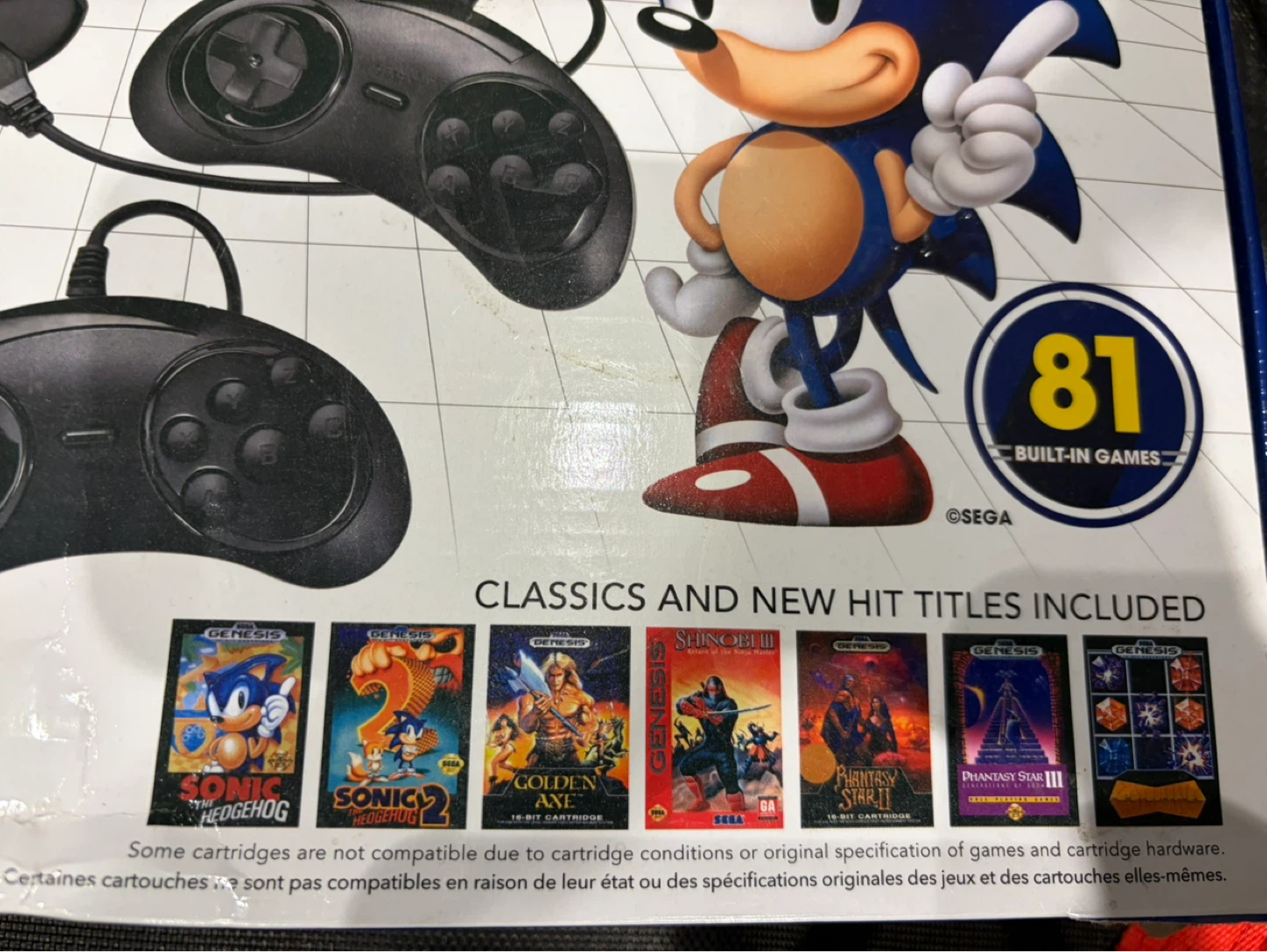 Sega Genesis Classic Game Console with 81 Built-In Games - photo 2