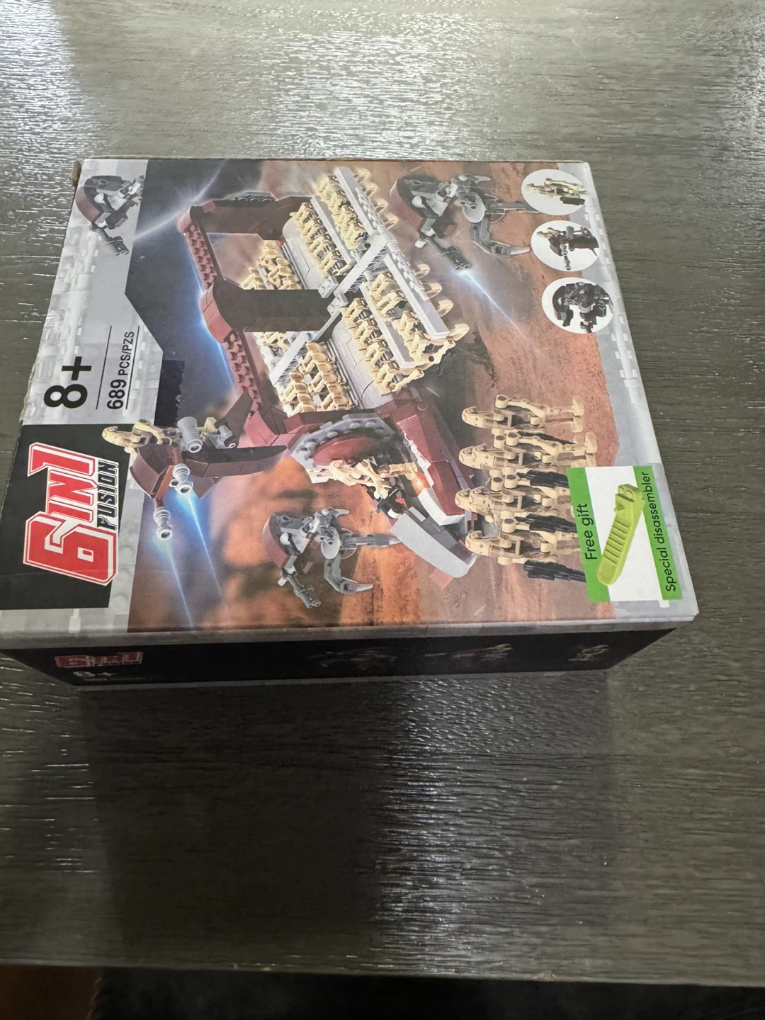 6in1 Fusion Building Blocks - 689 Pieces - photo 2