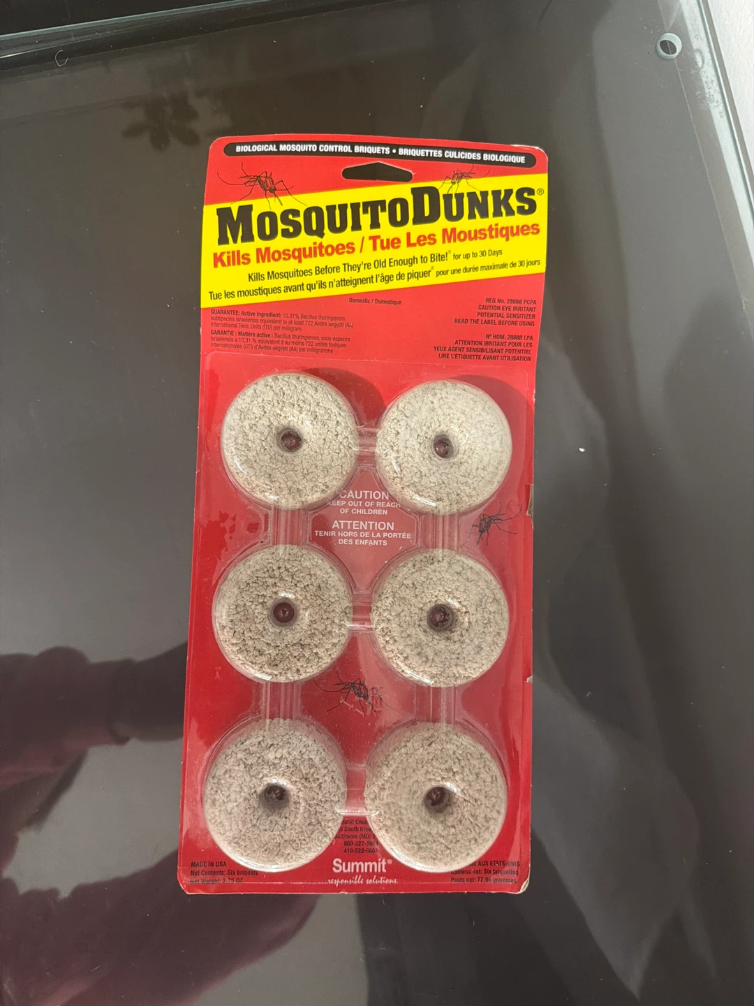 Mosquito Dunks Biological Mosquito Control Briquets - 6 Count