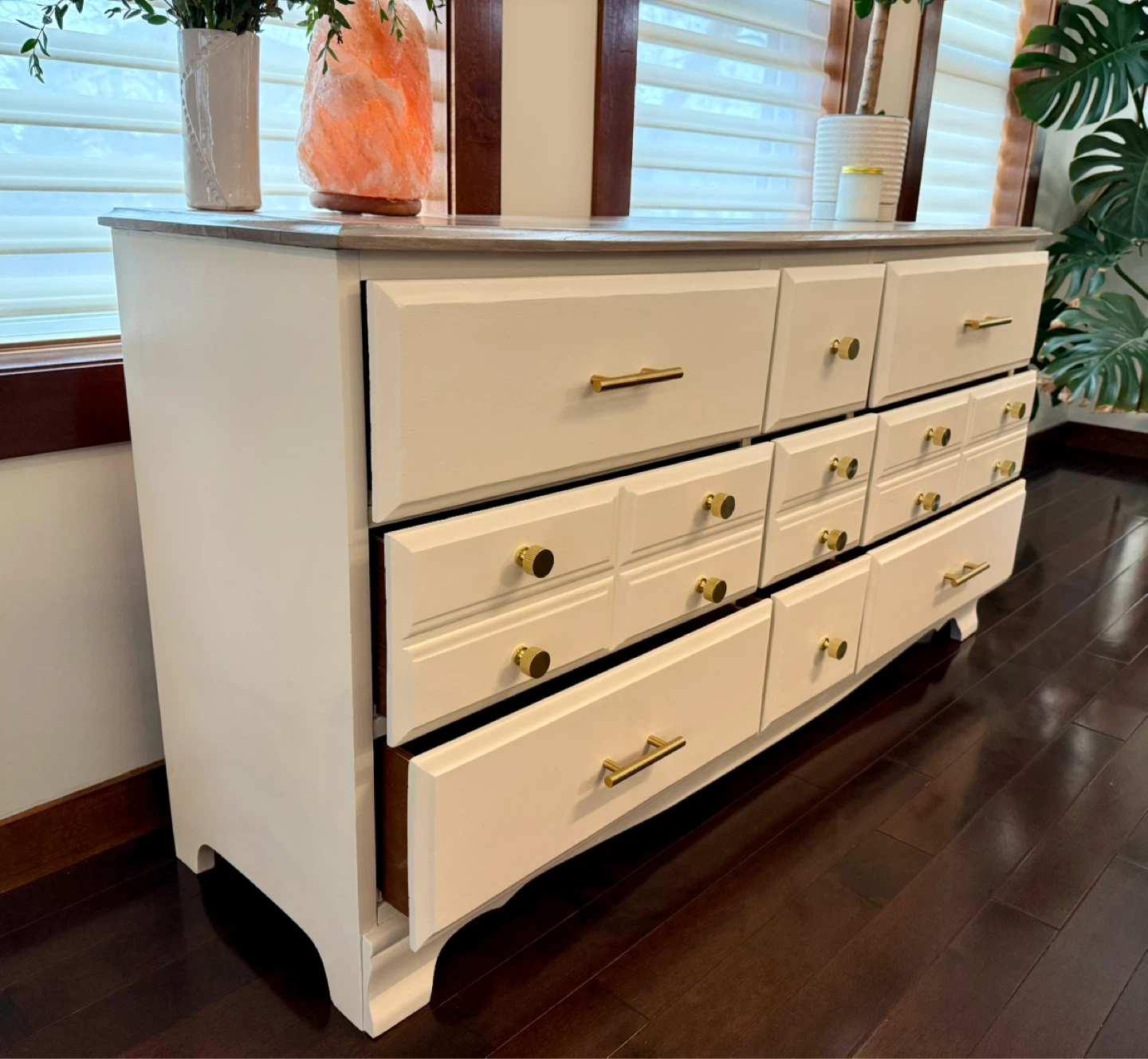 Modern Refinished Solid Wood Dresser | Canadian Made - photo 4