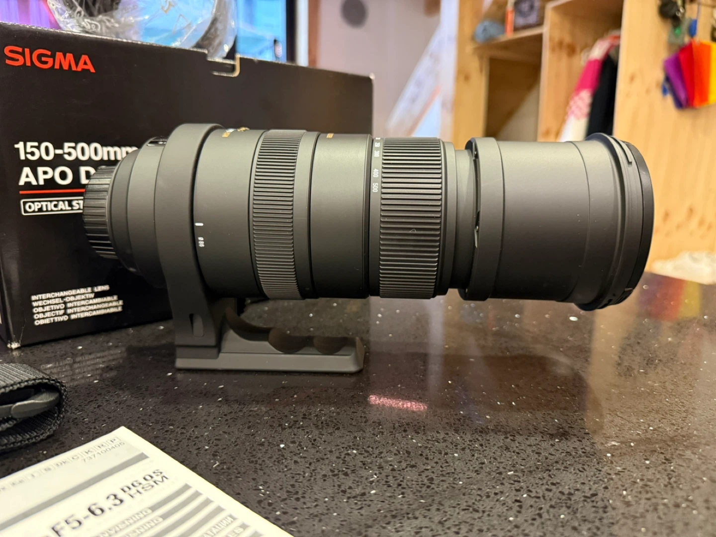 Sigma 150-500mm f/5-6.3 Lens for Nikon F-Mount - Box Set - photo 2