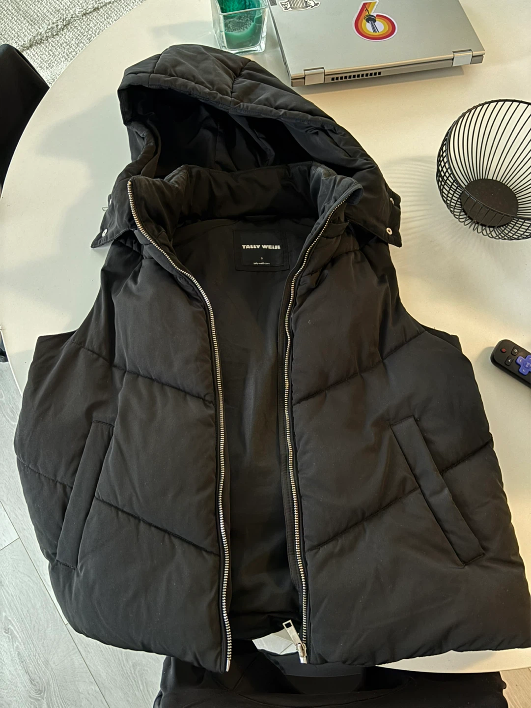Black vest