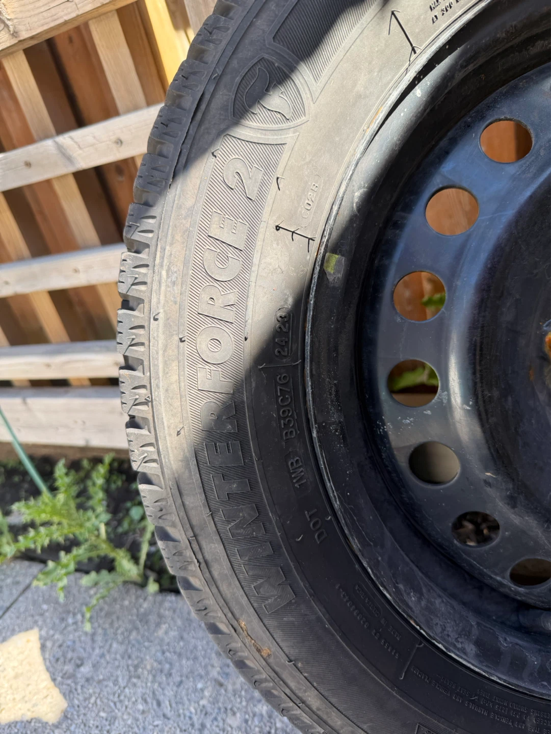 Winterforce 2 Tire P215/55R16 93S M+S - photo 3