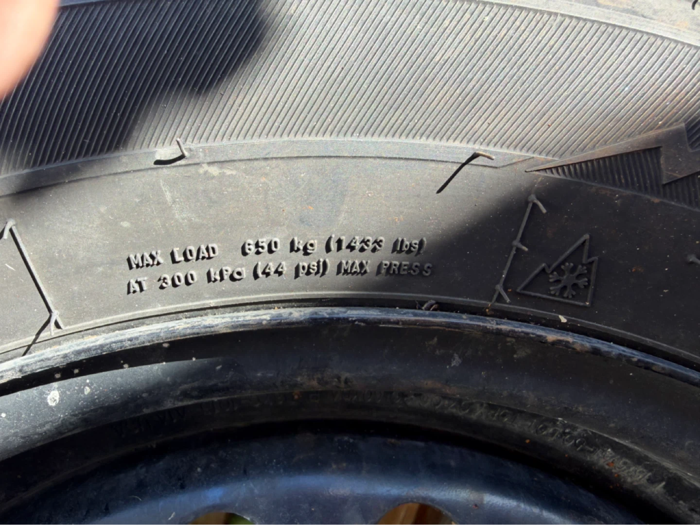 Winterforce 2 Tire P215/55R16 93S M+S - photo 4