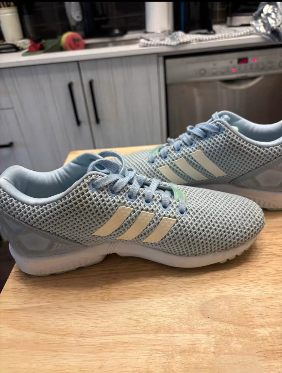 Adidas Torsion Running Shoes - Light Blue