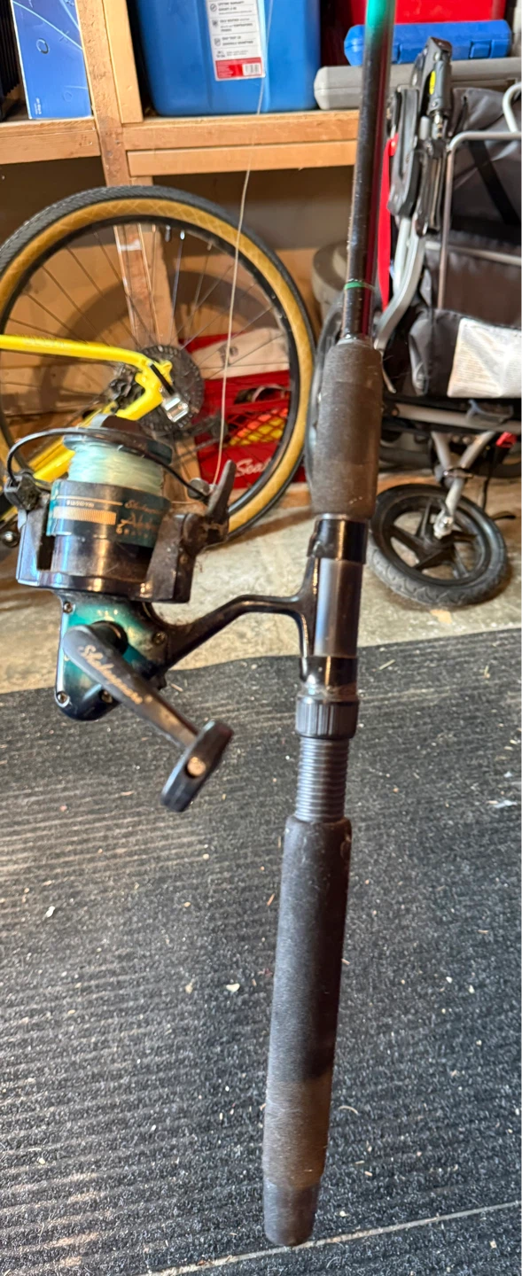 Shakespeare Alpha Spinning Fishing Rod and Reel Combo