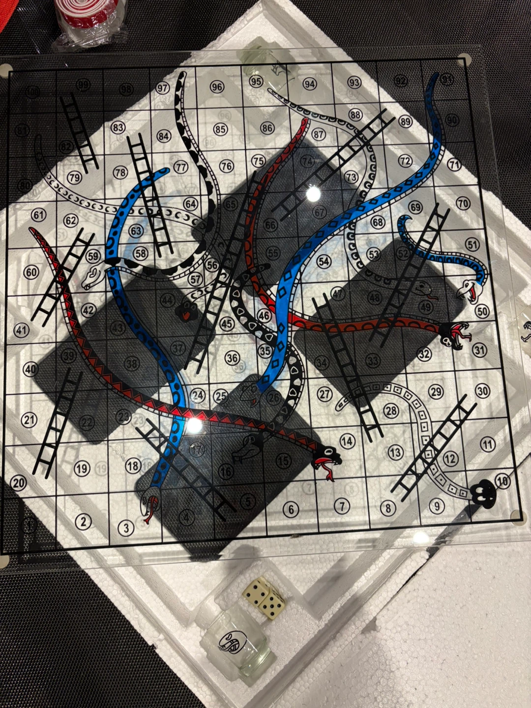 Shot Glass Snakes 'n' Ladders Game - photo 5