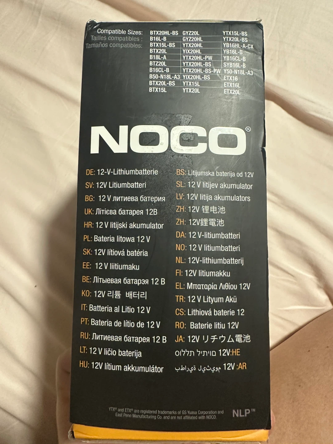 NOCO Lithium NLP20 12V 600A Battery - photo 2