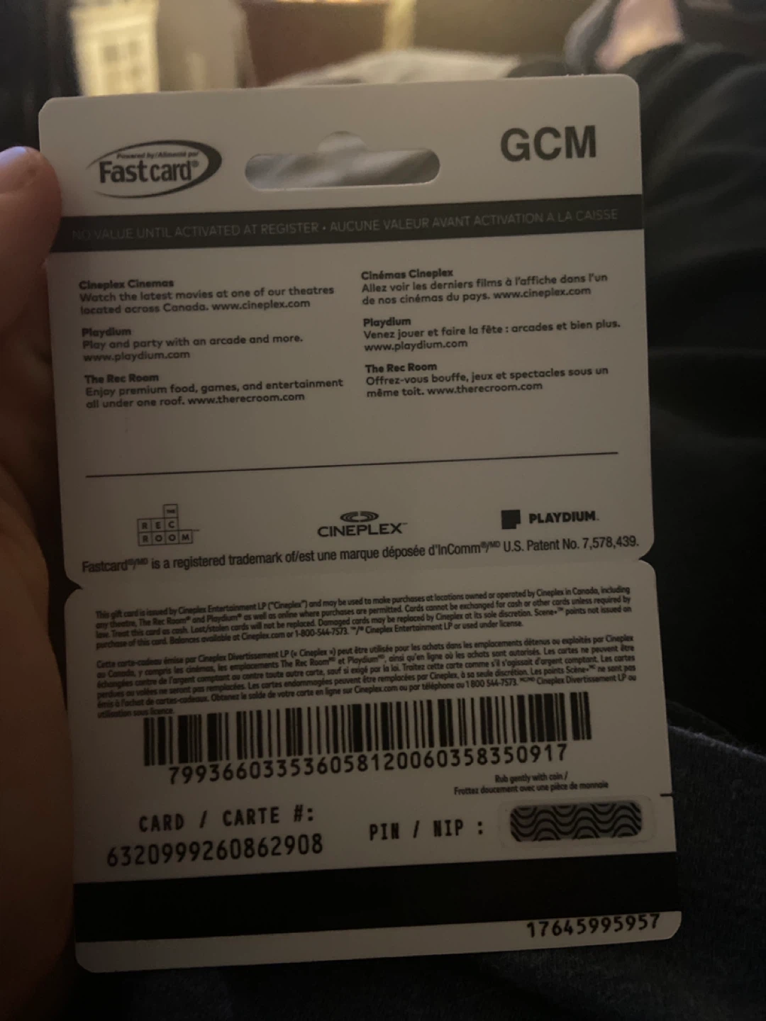 Cineplex $50 Gift Card - photo 2