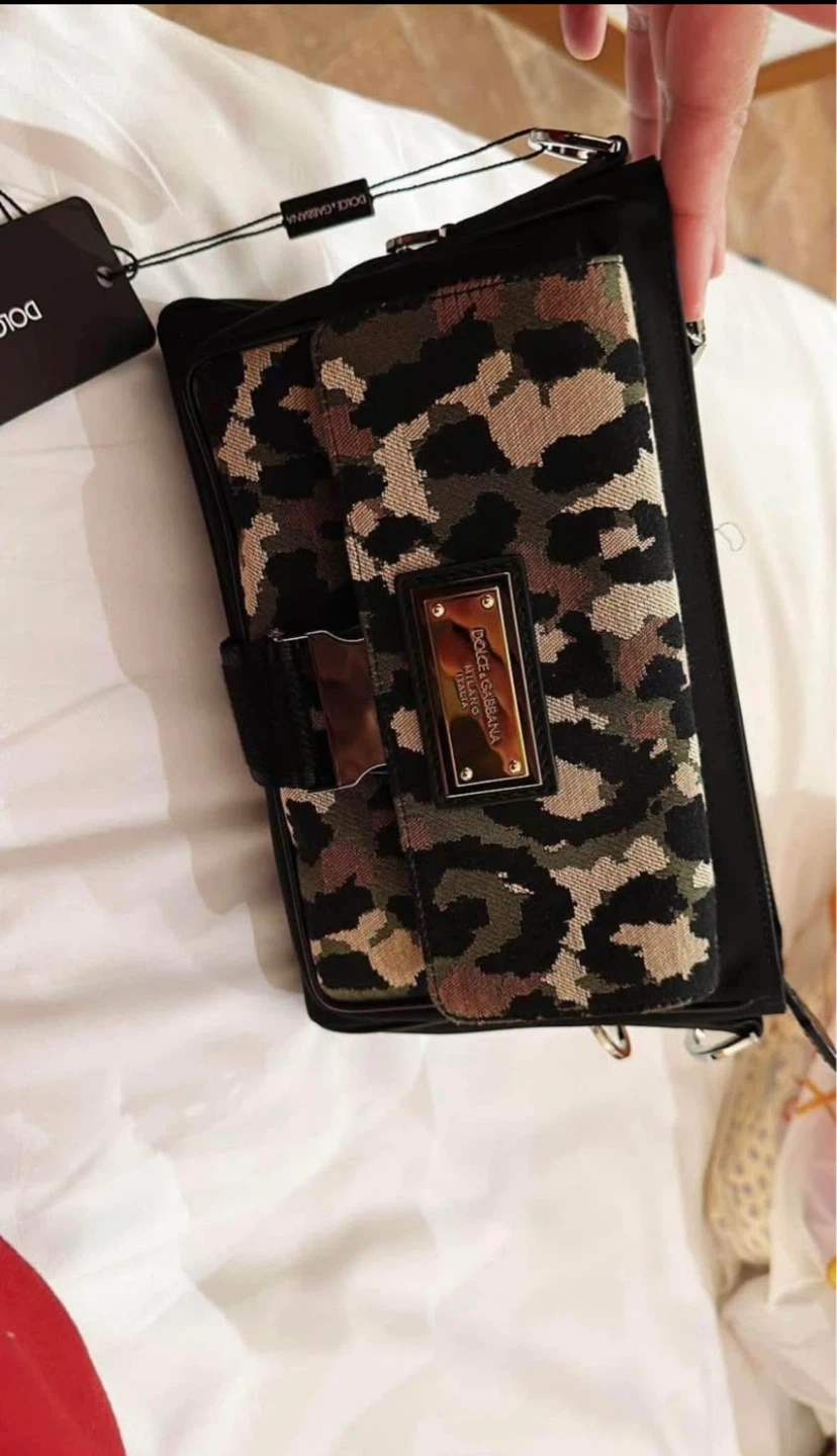 Dolce & Gabbana Camouflage Crossbody Bag